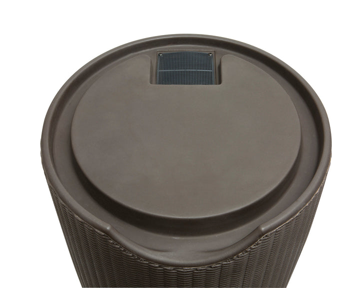 Impressions Bali 50 Gallon Flat Top Rain Saver - NO Planter