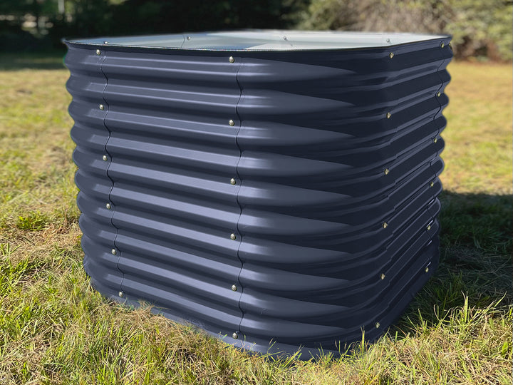Vego Garden 32" Extra Tall 4 In 1 Modular Metal Raised Garden Bed Kit