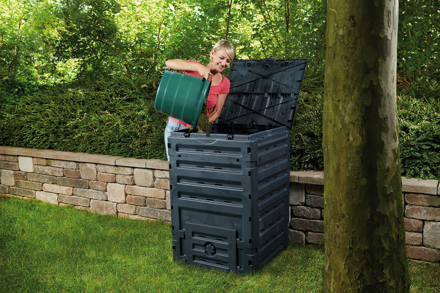ECO-master 450 liters/120 gal black Composter - Made in Germany
