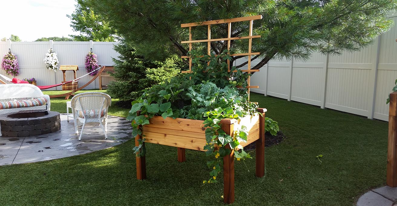 Elevated Garden Bed 34x48x32 - 10"D