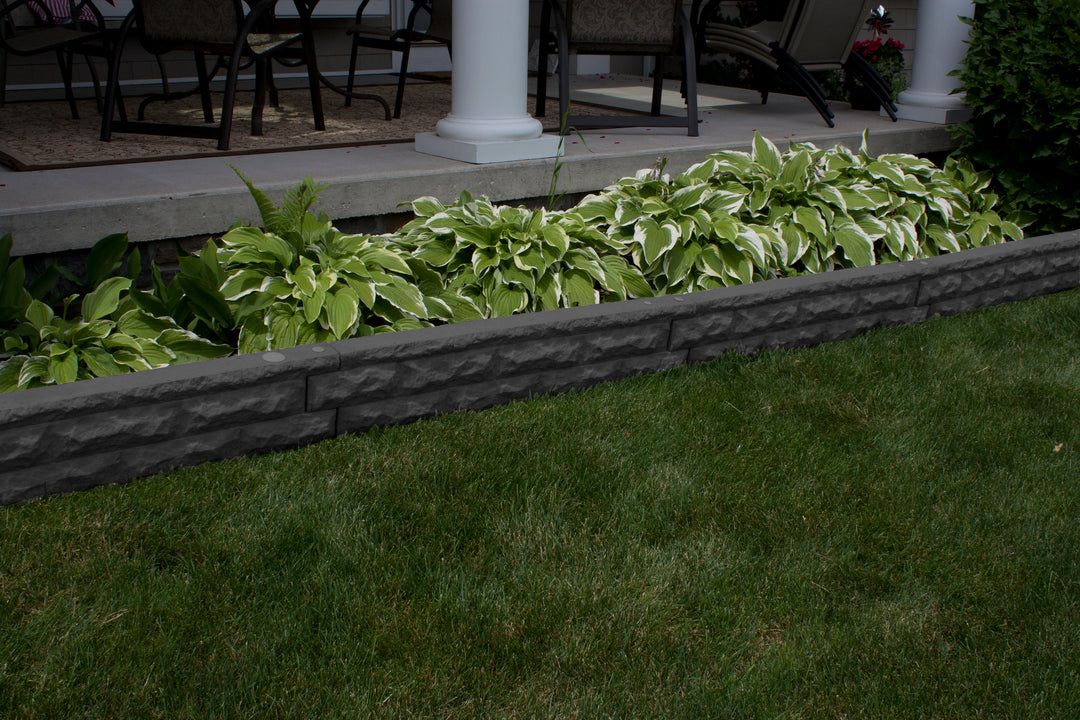 Garden Wizard Self Watering 4 Foot Stone Landscape Border Wall