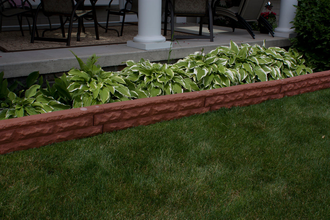 Garden Wizard Self Watering 4 Foot Stone Landscape Border Wall