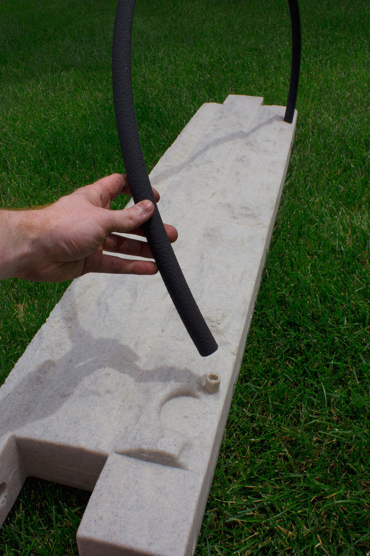 Garden Wizard Self Watering 4 Foot Stone Landscape Border Wall