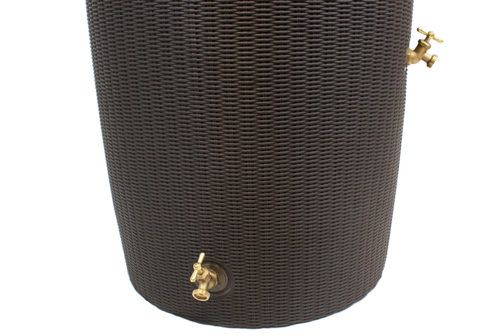 Impressions Bali 50 Gallon Flat Top Rain Saver - NO Planter