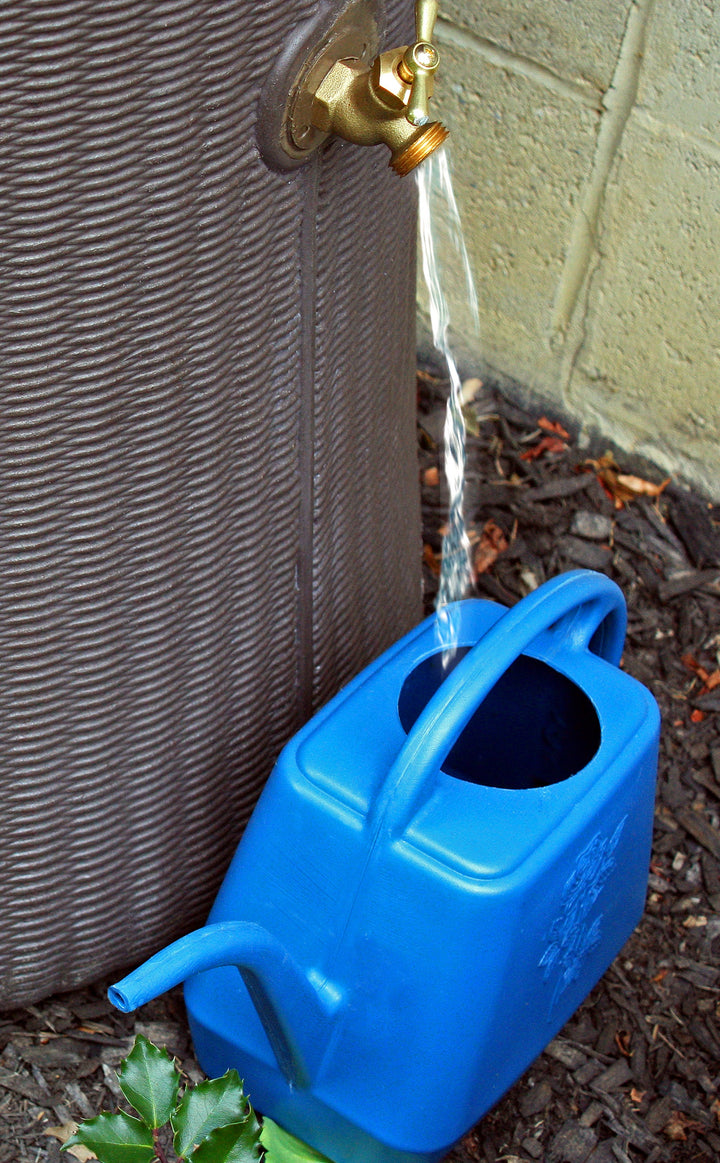 Impressions Bali 50 Gallon Flat Top Rain Saver - NO Planter