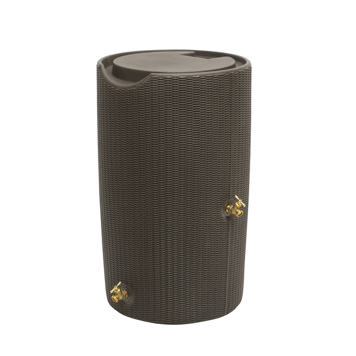 Impressions Bali 50 Gallon Flat Top Rain Saver - NO Planter