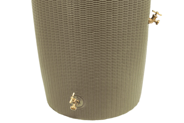 Impressions Bali 50 Gallon Flat Top Rain Saver - NO Planter