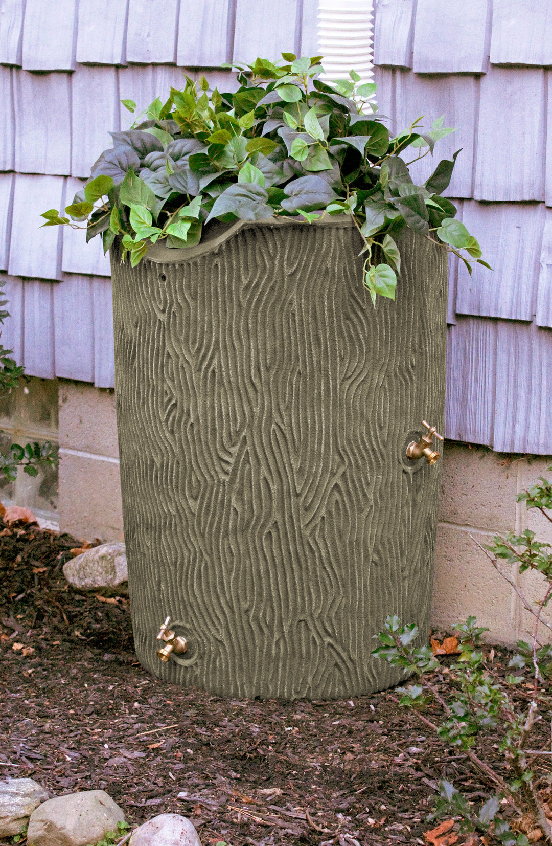 Impressions Bark 50 Gallon Rain Saver