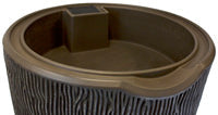 Impressions 90 Gallon Bark Rain Saver