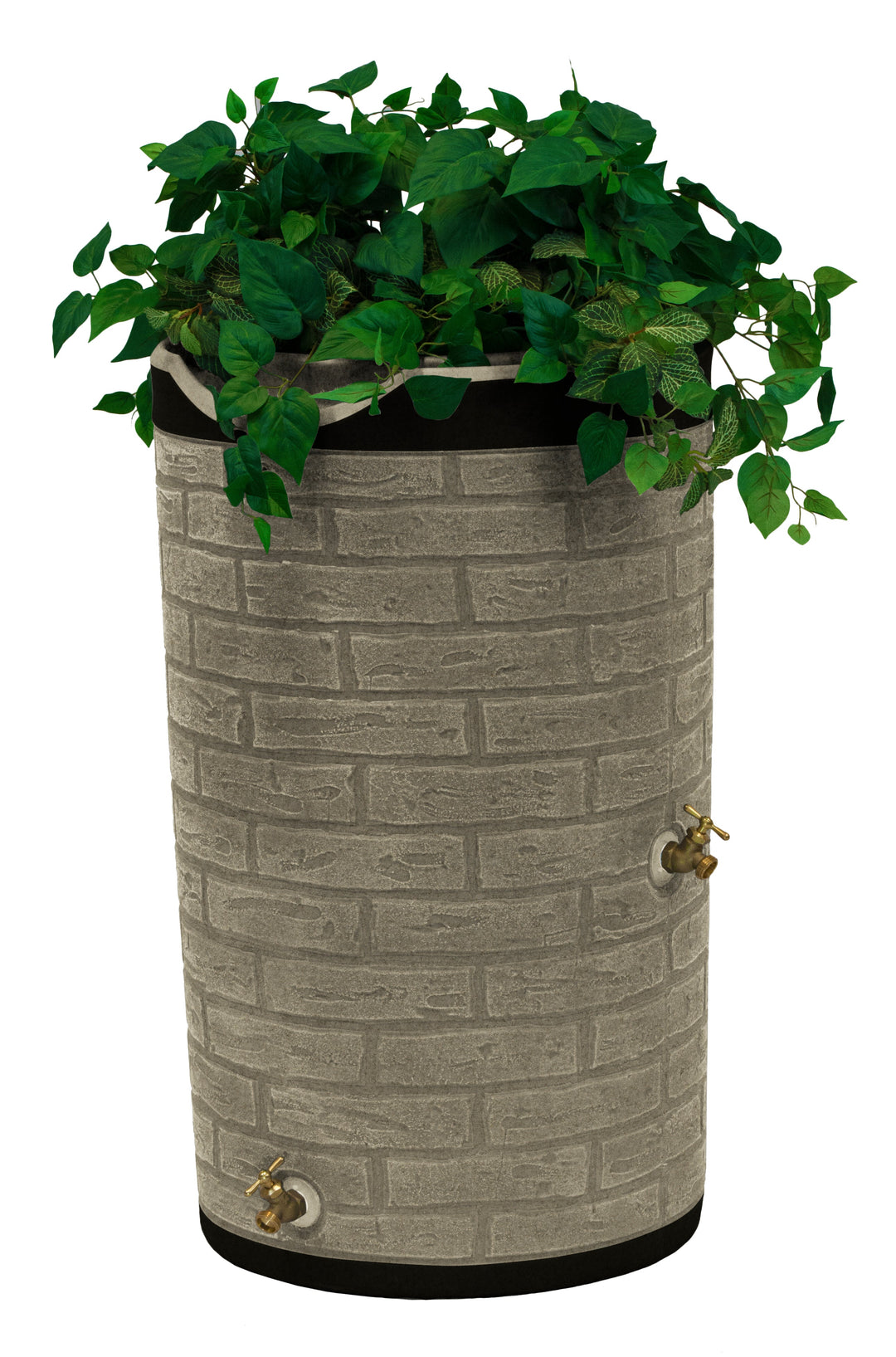 Impressions 50 Gallon Downton Dark Ribbed Rain Saver