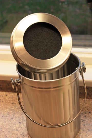 Kitchen Accents® SS Kitchen Composter - GreenLivingSupply-Store