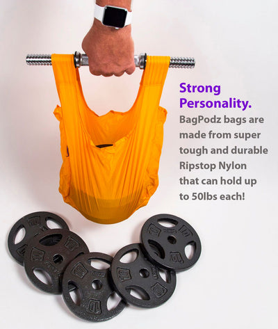 BagPodz 10 pk.  "Saffron Yellow" - GreenLivingSupply-Store
