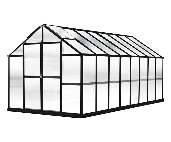 Mont Growers Edition Greenhouse 8ft. x 16t. - Black