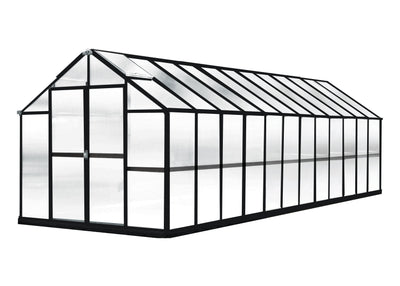 Mont Growers Edition Greenhouse 8ft. x 24 ft. - Black