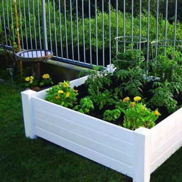 Garden Wizard Classic White Raised Garden Bed - GreenLivingSupply-Store