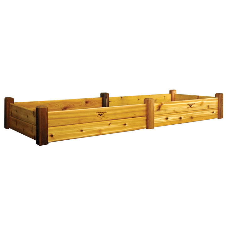 Gronomics Western Red Cedar Raised Garden Bed 34"x95"x12"