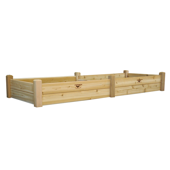 Gronomics Western Red Cedar Raised Garden Bed 34"x95"x12"