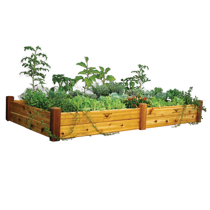 Gronomics Western Red Cedar Raised Garden Bed 48&