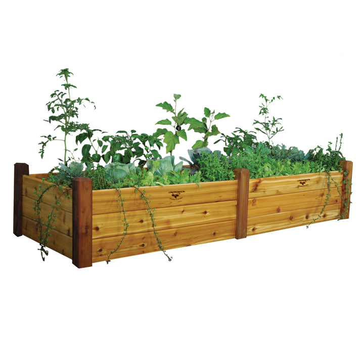 Gronomics Western Red Cedar Raised Garden Bed 48"x95"x19"