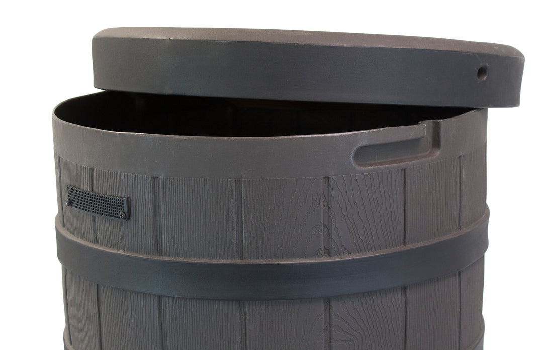 Rain Wizard American Oak with Darkened Ribs - GreenLivingSupply-Store