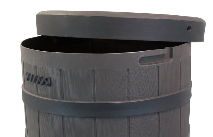 Rain Wizard American Oak with Darkened Ribs - GreenLivingSupply-Store