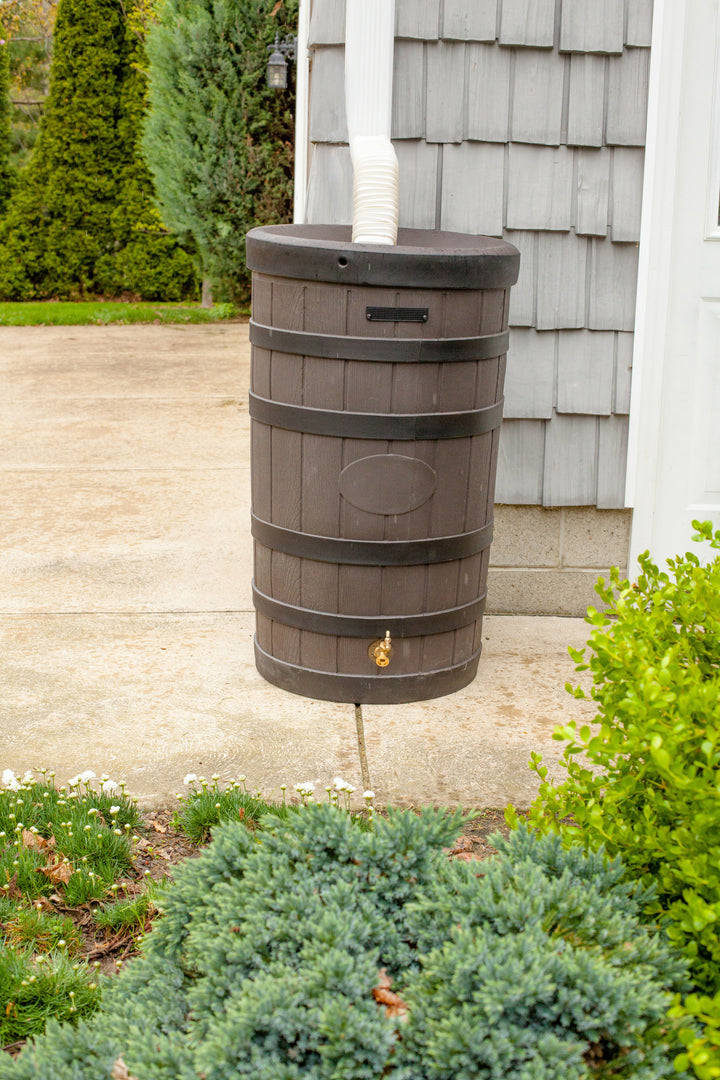 Rain Wizard American Oak with Darkened Ribs - GreenLivingSupply-Store