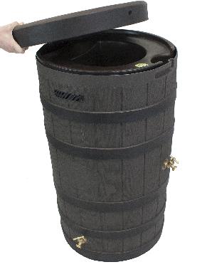 Rain Wizard 50 American Oak Dark Ribs and Stand