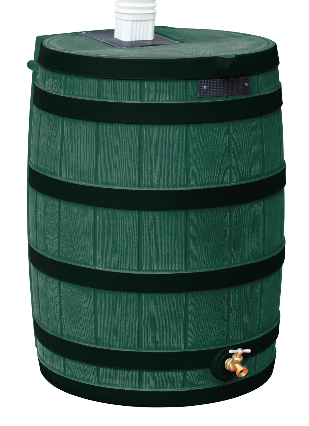 Rain Wizard 50 Gallon Rain Barrel with Darkened Ribs