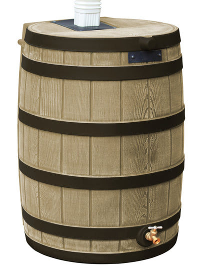 Rain Wizard 40 Gallon Rain Barrel with Darkened Ribs