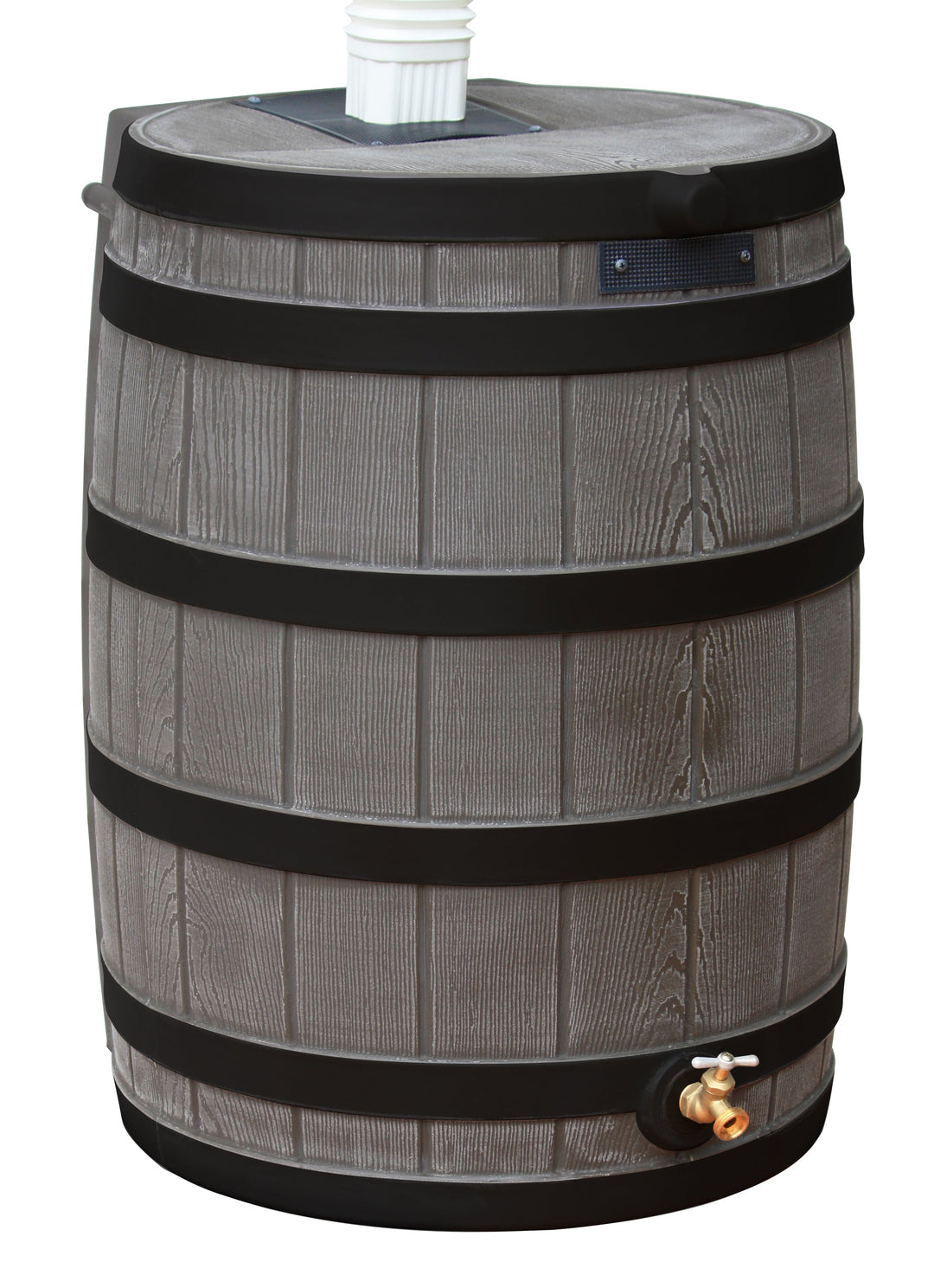 Rain Wizard 50 Gallon Rain Barrel with Darkened Ribs