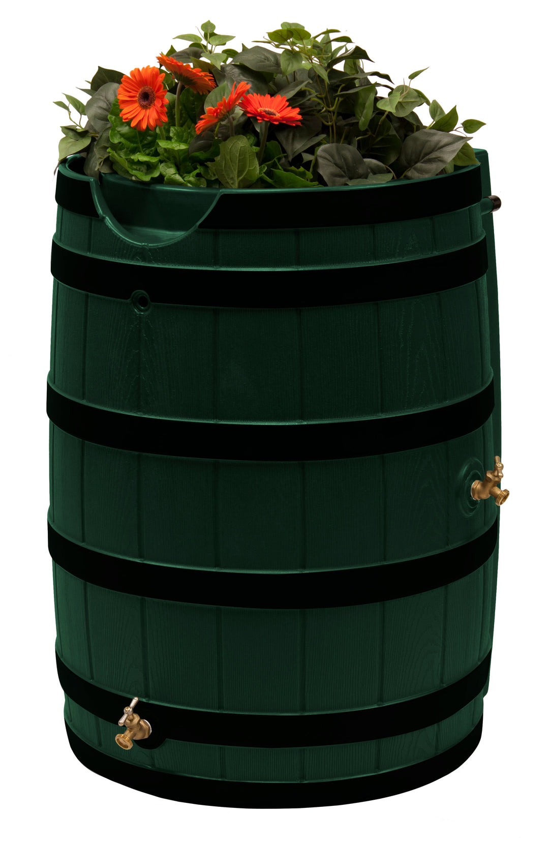 Rain Wizard 65 Gallon Rain Barrel with Darkened Ribs