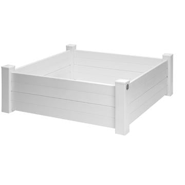 Garden Wizard Classic White Raised Garden Bed - GreenLivingSupply-Store