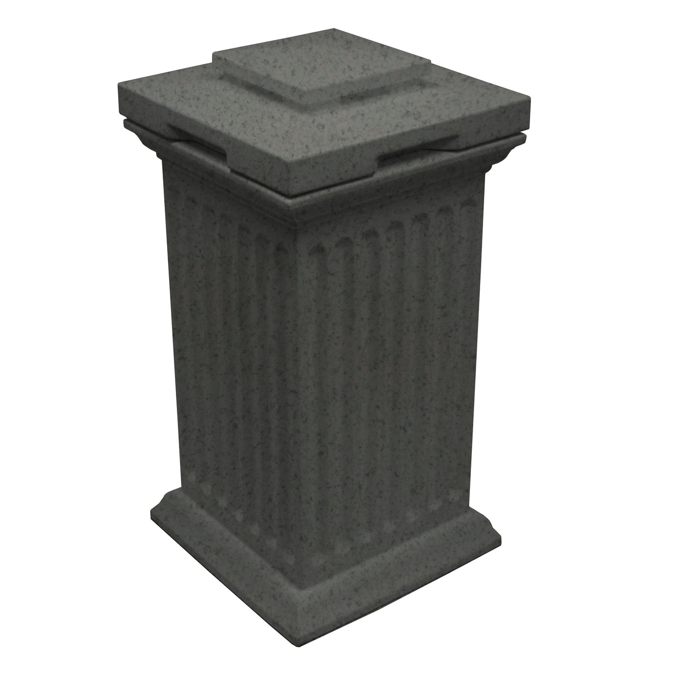 Savannah Column Storage and Waste Bin
