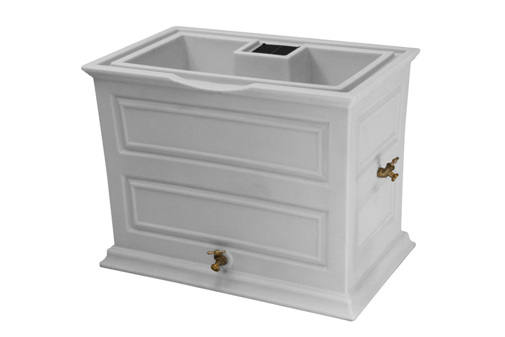 Savannah Elevated Garden Rain Saver -Cool Gray
