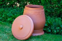 Savannah Urn Storage and Waste Bin