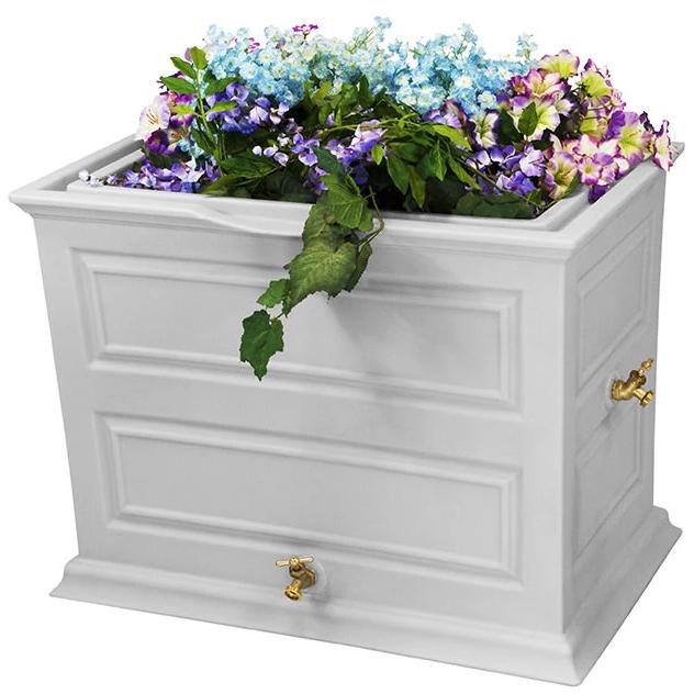 Savannah Elevated Garden Rain Saver -Cool Gray