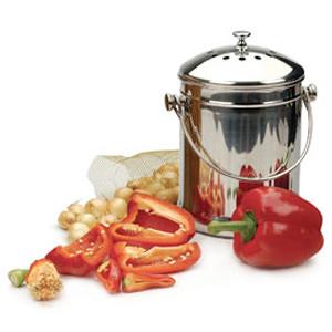 Kitchen Accents® SS Kitchen Composter - GreenLivingSupply-Store
