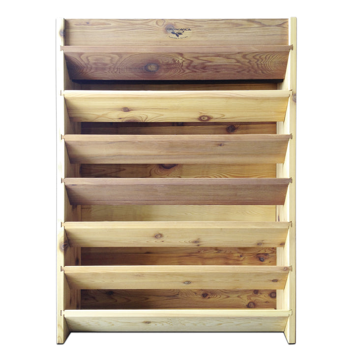 Gronomics Western Red Cedar Vertical Garden 32x45x9"D - Assembled