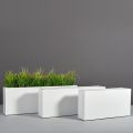 Jay Scotts Camoux Narrow Fiberglass Planter Box - 36" L x 8" W x 18" H