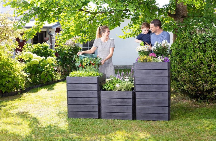 Ergo "Quadro" Stackable Raised Bed Planters by Graf (3 Sizes)  Made in Germany