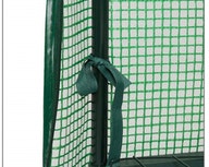 4 Tier Portable Rolling Greenhouse with Opaque Cover