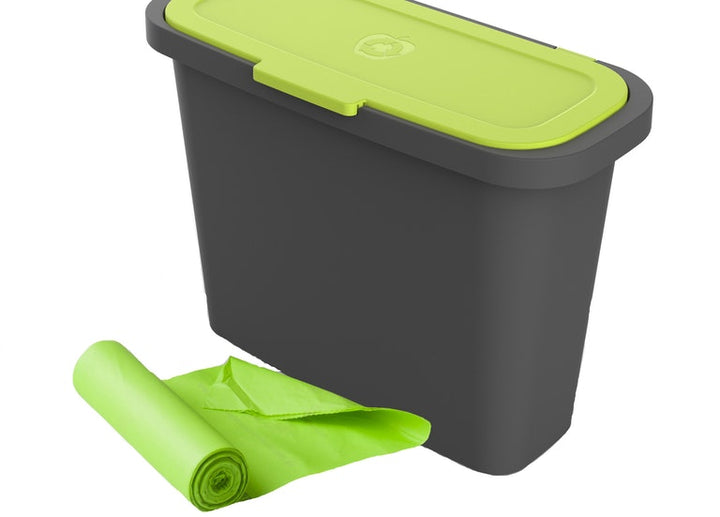 Maze Large 2.4 Gallon Kitchen Caddie With Maze Corn Bags (Combo)