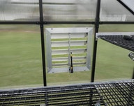 RSI Louvered Window Vent 18" x 18"