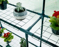 Large Portable Walk In Greenhouse with Heavy Duty Opaque Cover