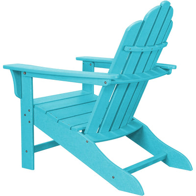 Hanover All-Weather Adirondack Chair - Blue, Aruba - GreenLivingSupply-Store