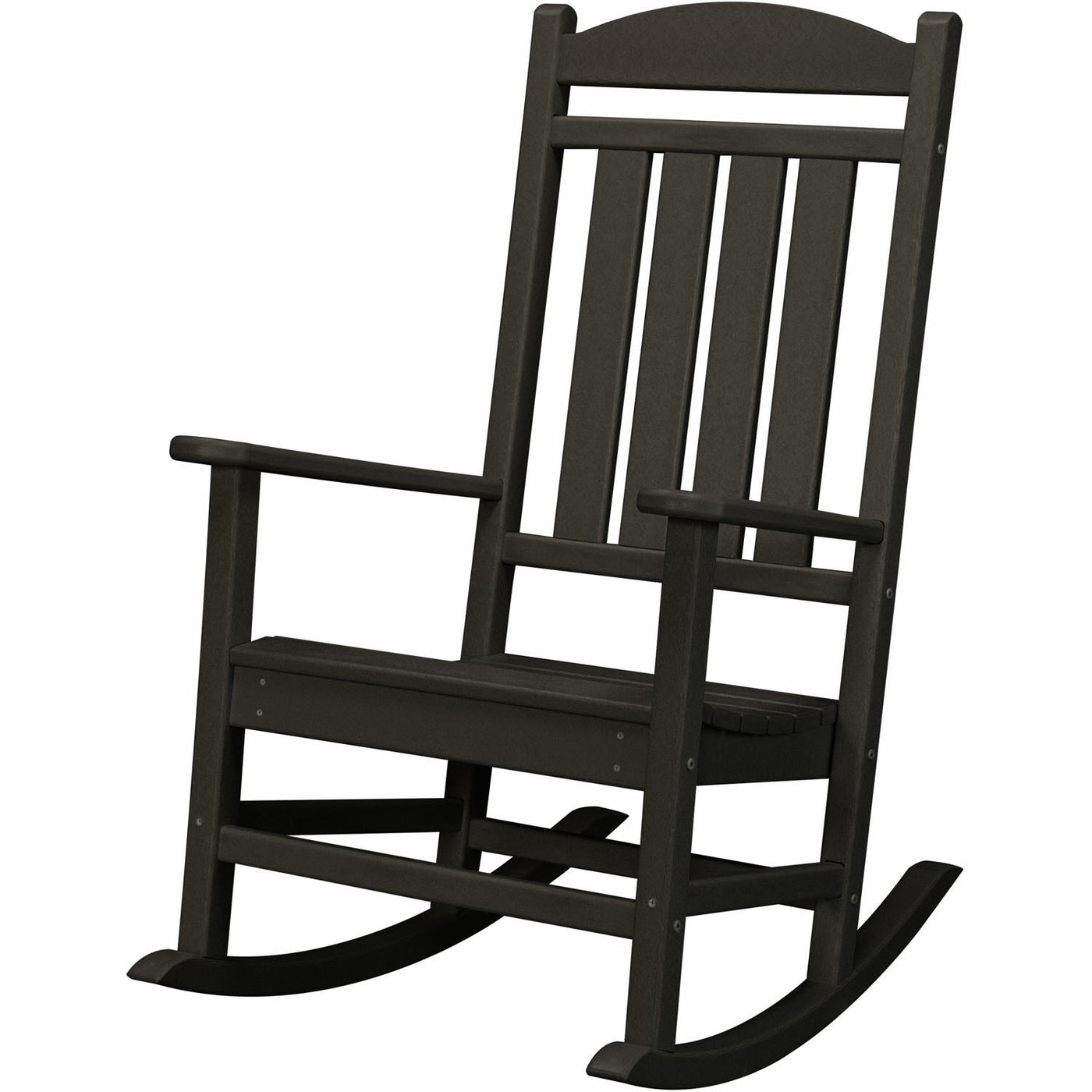 Hanover All-Weather Pineapple Cay Porch Rocker - Black - GreenLivingSupply-Store