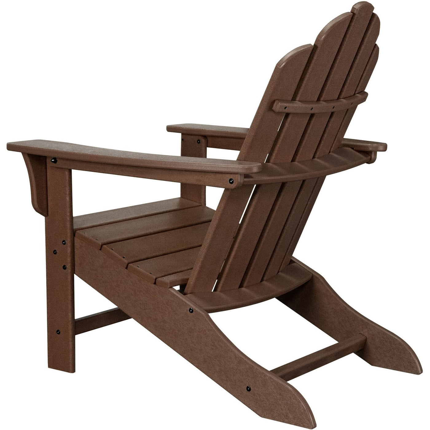 Hanover All-Weather Adirondack Chair - Mahogany - GreenLivingSupply-Store