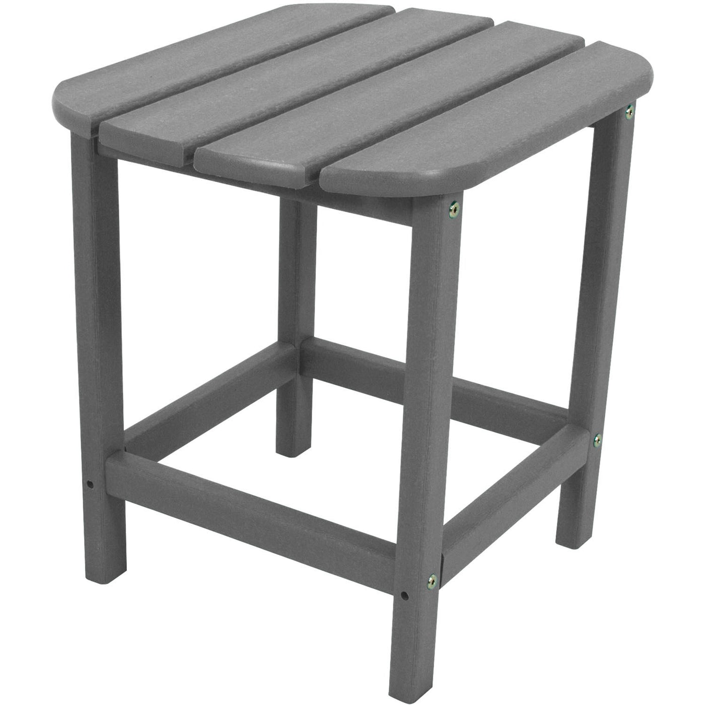 Hanover All-Weather 19"x15" Side Table - Slate Gray - GreenLivingSupply-Store