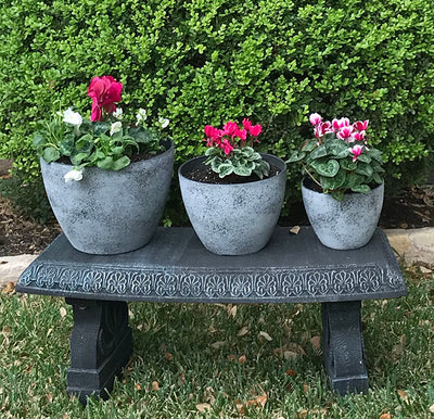NEW FOR 2022  Round Nested Planters - Set of 3
