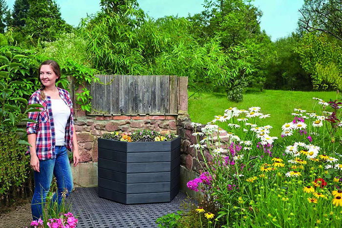 Modular Raised Bed - Single Unit  Made in Germany